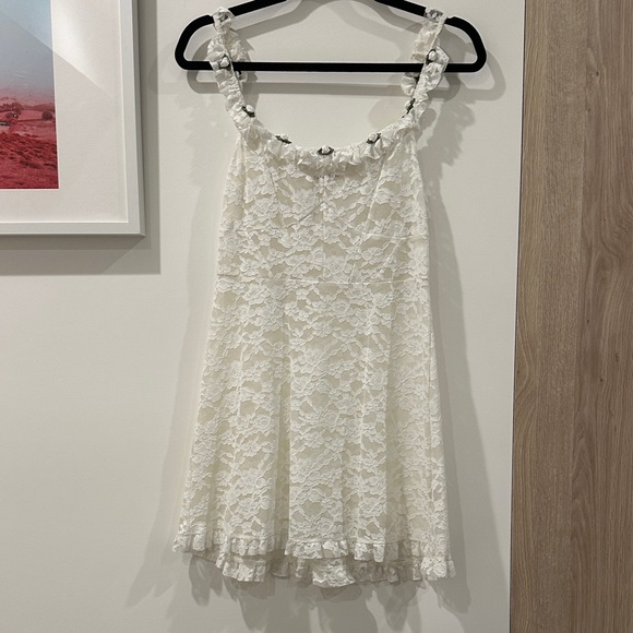 For Love And Lemons Other - For Love & Lemons White Lace Nightgown